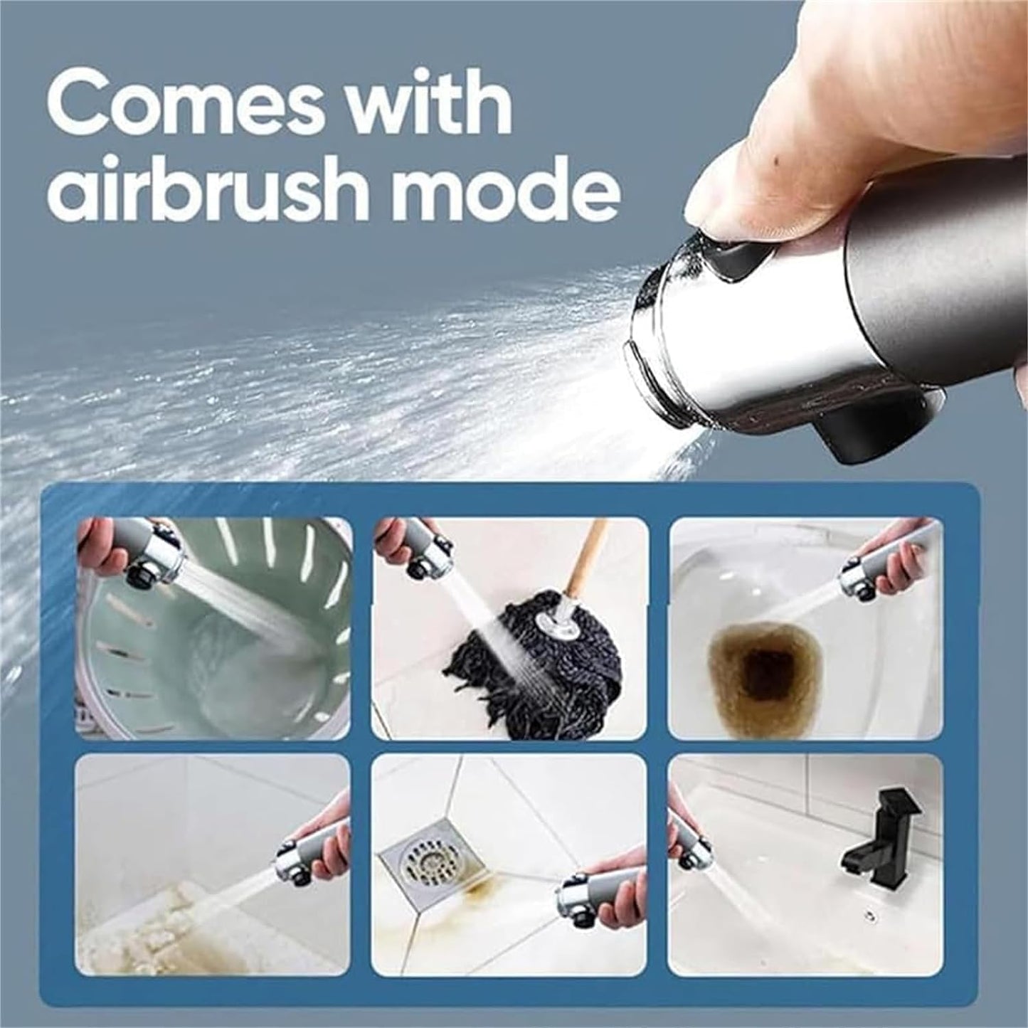 Ion Shower Drops Head Filtered Showerhead With Five Filters